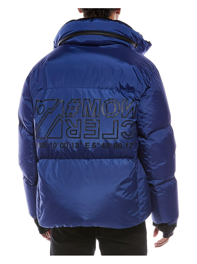 Moncler mens Verdons Jacket, 4, Blue - Walmart.com