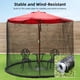 thumbnail image 2 of Mosquitera para sombrilla de exterior para patio y porche -, 2 of 8