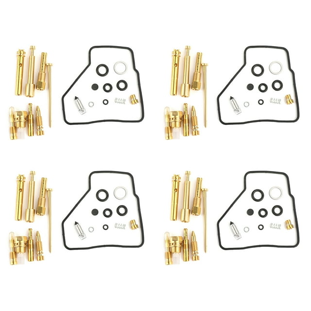4X Kit de Réparation de Carburateur Reconstructeur Pièces Adaptées pour Honda VFR400 VFR400R NC30