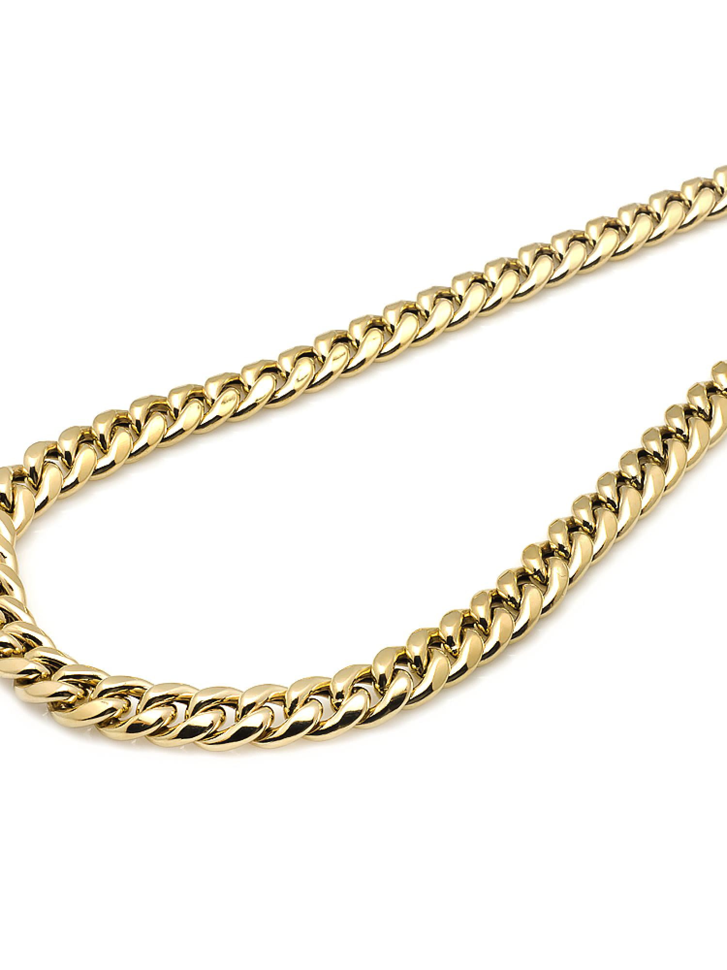 10K Yellow Gold Semi Solid Miami Cuban 