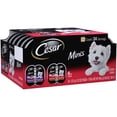 thumbnail image 4 of Cesar Minis Wet Dog Food Tender Loaf in Sauce Variety Pack Beef Flavor, 2.64 oz., 4 of 12