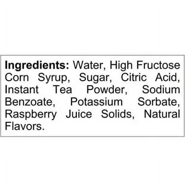 Marburger Farm Dairy  Raspberry Tea Cooler, 1 Plastic Pint, Naturally Caffeinated