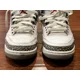 thumbnail image 4 of Ni - ke Ni - ke 136064 104 Jordan 3 Retro Blue White Mens 8.5 Hi Basketball Sneaker Shoes, 4 of 5