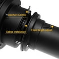 thumbnail image 5 of Wellmaking Bowens Mount Flash snoot conical Lens Video Artist Modelling Shape Light Studio use with Optical Lens Various Gobos Bowens Photography Accessories, 5 of 9