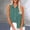 Blackish Green, variant on Aoiroe Women's Linen Blouse V Neck Sleeveless Shirt,Ladies Summer Trendy Work Shirt Loose Fit Fall Fashion Clothes Trendy 2026 Fall Fashion Outfits Clothes Summer Casual Tunic Blouse Blackish Green L