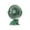 Green, variant on RKZDSR Portable USB Desktop Fan - Small, Powerful, and Silent with 3-Speed Wind for Home, Office, Car, Indoor, or Outdoor Use