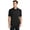 Jet Black, variant on Port 1190881 Ring Spun Pique Polo Shirt, Aquatic Blue - Extra Small