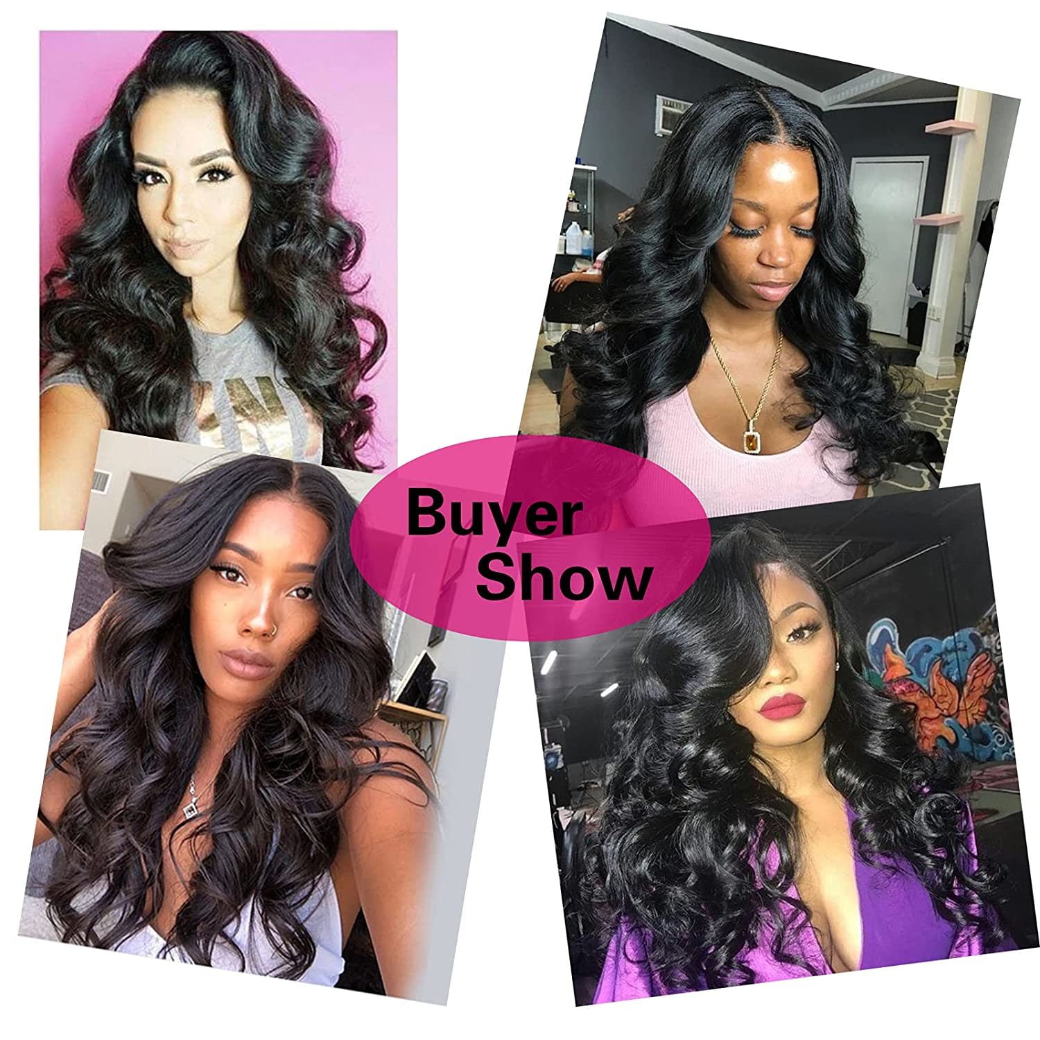Loose Wave Bundles Human Hair 1 Bundle Unprocessed Virgin Human Hair Natural Color Hair Extension for Black Women
