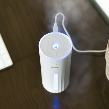 Levoit - Mini Ultrasonic Cool Mist Humidifier - White