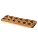 thumbnail image 1 of Caja de almacenamiento para huevos de madera de acacia con bandeja desmontable - Contiene entre 4 y 12 huevos, bandeja de madera maciza natural para la encimera de la cocina, 1 of 1