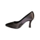 thumbnail image 3 of ZAPATILLA DE VESTIR LEON MUJER NEGRO SATIN 4908 LEON  4908p, 3 of 4