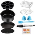 thumbnail image 1 of Juego de accesorios para Freidora de aire SIK 9 piezas para Gowise Gourmia Cozyna, 1 of 1