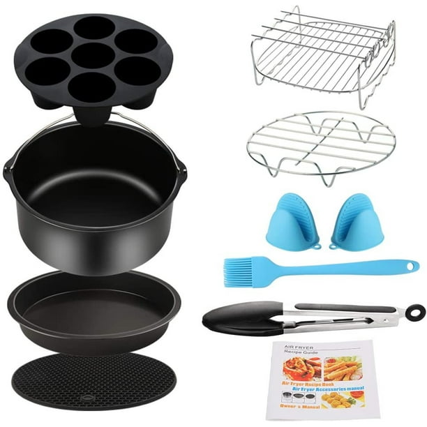 Juego de accesorios para freidora de aire 9 piezas para Gowise Gourmia Cozyna Walmart en linea