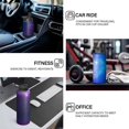 thumbnail image 3 of Galaxy Insulated Water Bottle with Straw & Cleaning Brush – 18oz | Leakproof, BPA-Free, 304 Stainless Steel, Wide Mouth, Travel Mug for Car, Gym, Office, Starry, Christmas Thanksgiving Gift, 3 of 5