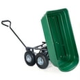 thumbnail image 4 of Costway 650LB Garden Dump Cart Dumper Wagon Carrier Wheel Barrow Air Tires Heavy Duty, 4 of 10