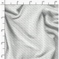 thumbnail image 2 of Soimoi White polyester Crepe Fabric Leaf Floral Print Fabric by the Yard 42 Inch Wide, 2 of 6