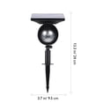 thumbnail image 2 of MasteelfCA Rotatable Solar Light Projector Waterproof Landscape Colorful Outdoor Solar Spot (Multi-color), 2 of 7