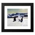 thumbnail image 2 of Rockwell Kent 22x20 Black Modern Framed Museum Art Print Titled - Snow Fields (Winter in the Berkshires), 2 of 5