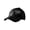 Black, variant on NYFASHION101 Unisex Adjustable PU Leather Precurved Bill Baseball Cap Hat - Black