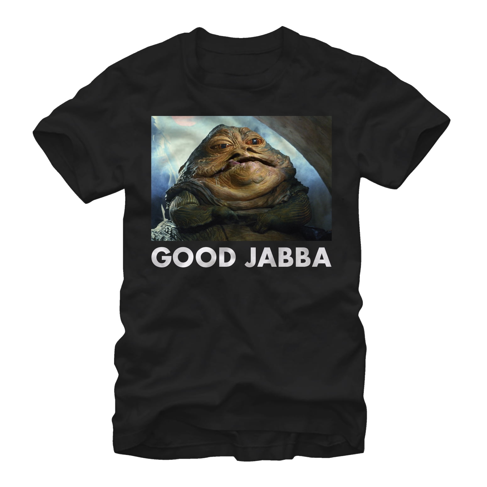 Men's Star Wars Jabba the Hutt Graphic Black Large - Walmart.com