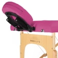 thumbnail image 2 of Saloniture Professional Portable Folding Massage Table with Carrying Case - Hot Pink, 2 of 7