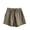 *Army Green, variant on ClodeEU Women's Elastic Waist Shorts,Lightweight Casual Solid Loungewear Shorts with Pockets Army Green,Women's Plus L