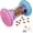 Rose, variant on Interactive Dog Puzzle Toys for Small Medium Large Breed - Durable Smart Puppy Enrichment Dogs Toy to Keep Them Busy, Mental Brain Stimulation Treat Dispensing Training & Slow Feeder Pink