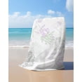 thumbnail image 4 of Sage Green Purple Coral Coastal Beach Towels Oversized Super Absorbent, Nautical Starfish Beach Lightweight Bath Towel Quick Dry Sets For Bathroom/Pool/Rv Camping/Beach Play/Gym Room/Picnic 31"x62", 4 of 8