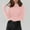 Pink, variant on Women Turtleneck Plus Size Sweater Long Sleeve Thermal Shirts Slim Fitted Fall Winter Outfits