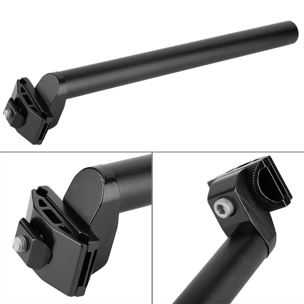 黑色 300MM Mountain Road Bike Shockproof Bicycle Saddle Seat Post Tube Seatpost Moutainbike Seat Post,25.4