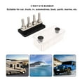 thumbnail image 4 of 4 Post Power Distribution Block Bus Bar With Cover 4 Stud 3/8" M10x4 High Current Copper Busbar Terminal Block DC12V To 48V 300A For Cars Boats RVs Bus Bar Junction Block, 4 of 8