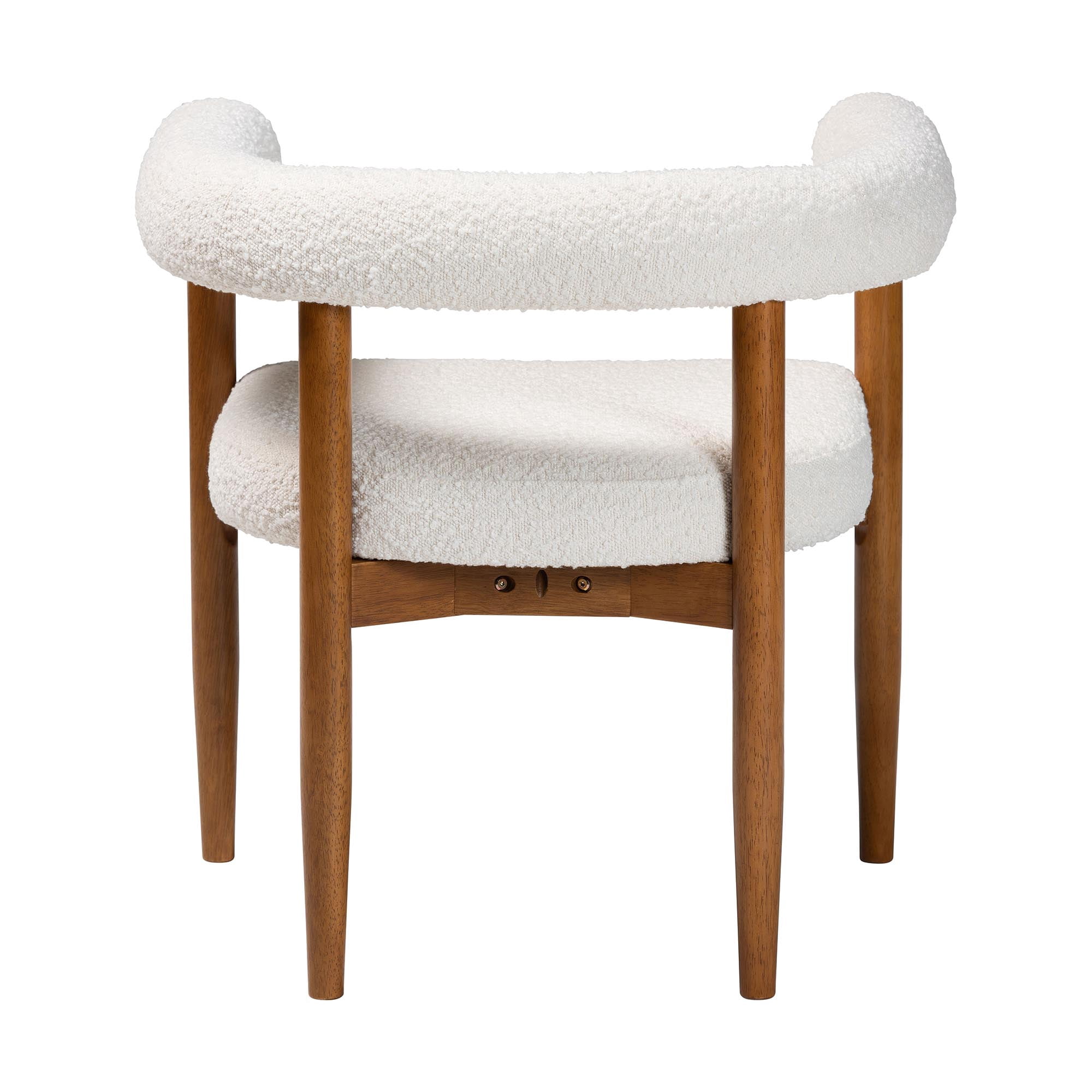 Baxton Studio Caia Modern Dining Chair, 19"H, Cream