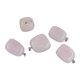 thumbnail image 3 of 5 piezas colgantes natural cristal de jade hallazgos de la joyería piedra precio Cuarzo rosa, 3 of 5