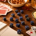 thumbnail image 3 of Crystal Dice,Polished Natural Gemstone 6 Sided Decorative Dice Set, Gifts for Board Game Party Decor, 3 of 5