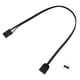 thumbnail image 1 of For Corsair 4PIN RGB to Standard ARGB 3-Pin 5V Adapter Connector RGB Cable 25cm, 1 of 5