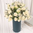 thumbnail image 4 of Simulation Flower 1 Branch Fresh-keeping Flexible Chic Eye-catching Faux Silk Carnation Flower, 4 of 4