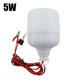 thumbnail image 1 of Lámpara LED portátil de cc 12V, 5W, 9W, 15W, Bombilla de punto, filamento portátil para exteriores, tienda de campaña, suministros de luz colgante para pesca nocturna, 1 of 4