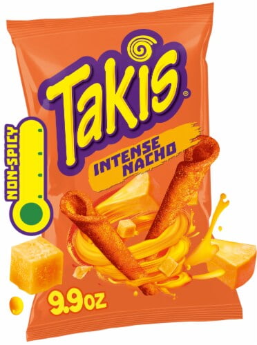 【大容量まとめ買い】Takis タキス　詰め合わせ　54袋入り！！ Takis Intense Nacho Cheese Rolled Tortilla Chips, 9.91 oz Sharing