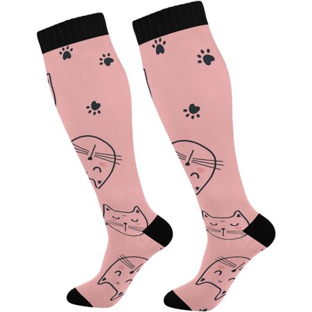 Hidove Celebrate Holiday Canada Day Beavers Elements Compression Socks for Women and Men