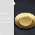 thumbnail image 4 of Assiette en Acier Inoxydable Assiette Ronde pour Steak Assiette Alimentaire pour la Maison Assiette pour Steak en Métal Assiette en Acier Inoxydable, 4 of 8