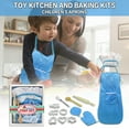 thumbnail image 1 of DPTALR Chef Set for Kids Kitchen Cooking and Baking Kits Dress Up Role Play Toys, 1 of 7