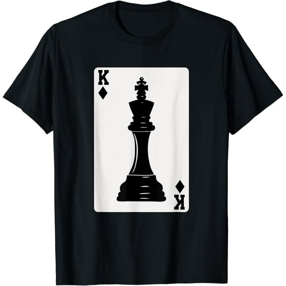 Chess King Playing Card T-Shirt