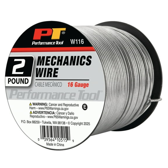 Performance Tool W116 Spool Mechanics Wire, 2 lb