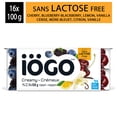 thumbnail image 1 of iÖGO Cherry, Lemon, Blackberry-Blueberry, Vanilla Lactose-Free Yogurt Cups 1%, 1 of 6