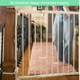 thumbnail image 4 of Summer Infant Metal Banister and Stair Safety Gate, 32.5" Tall x 32" to 48" Wide, White, 4 of 8
