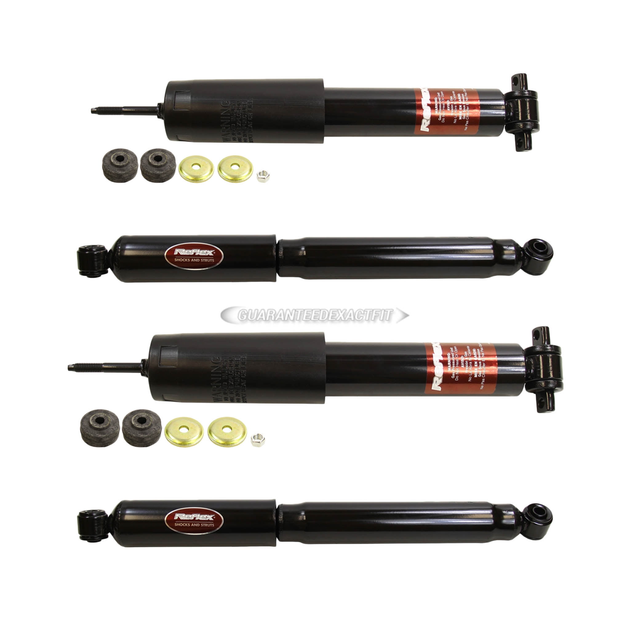 For Chevy Silverado 2003 2004 2005 2006 2007 Set of 4 Monroe Reflex Shocks