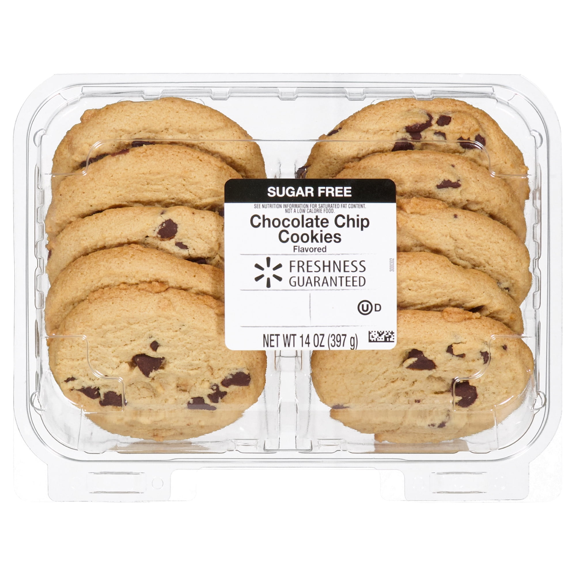 Freshness Guaranteed Sugar Free Chocolate Flavored Chip Bakery Cookies, 14 oz