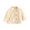 Beige, variant on Ruyang Girls' Long Sleeve Knitted Bolero Cardigan Kids Button Closure Shrug Sweaters Cropped Jacket Crewneck Top Preppy Sweatshirt