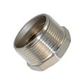 thumbnail image 5 of Megairon 1-1/2"" macho NPT a 1-1/4"" hembra NPT hembra reductor/buje reductor adaptador de montaje de tubería de acero inoxidable SS 304 buje hexagonal, 5 of 5