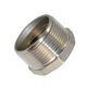 thumbnail image 5 of Megairon 1-1/2"" macho NPT a 1-1/4"" hembra NPT hembra reductor/buje reductor adaptador de montaje de tubería de acero inoxidable SS 304 buje hexagonal, 5 of 5